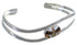 Multicolor Sterling Silver Cuff Bracelet YX74913